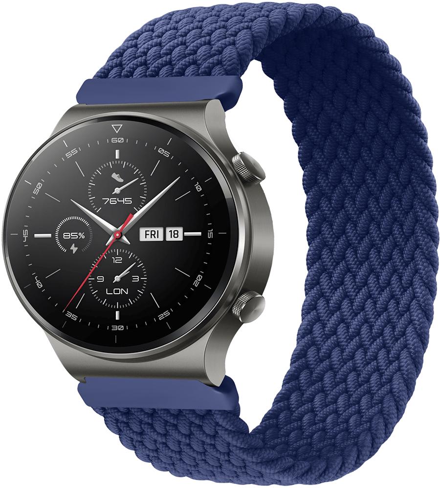 Ремінець Solo Loop для Huawei Watch GT 2 Pro (135 мм) Blue (26554-28)