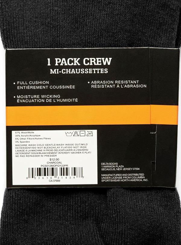 Термошкарпетки теплі Columbia унісекс 6 пар. р. 40-44 Чорний (73623) - фото 7