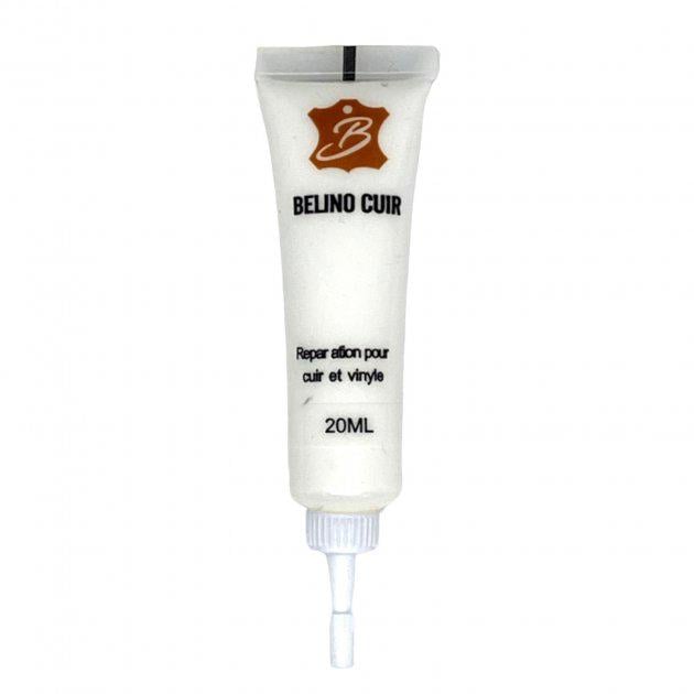 Жидкая кожа BELINO CUIR для ремонта изделия из кожи и кожзаменителей 20 мл Белый