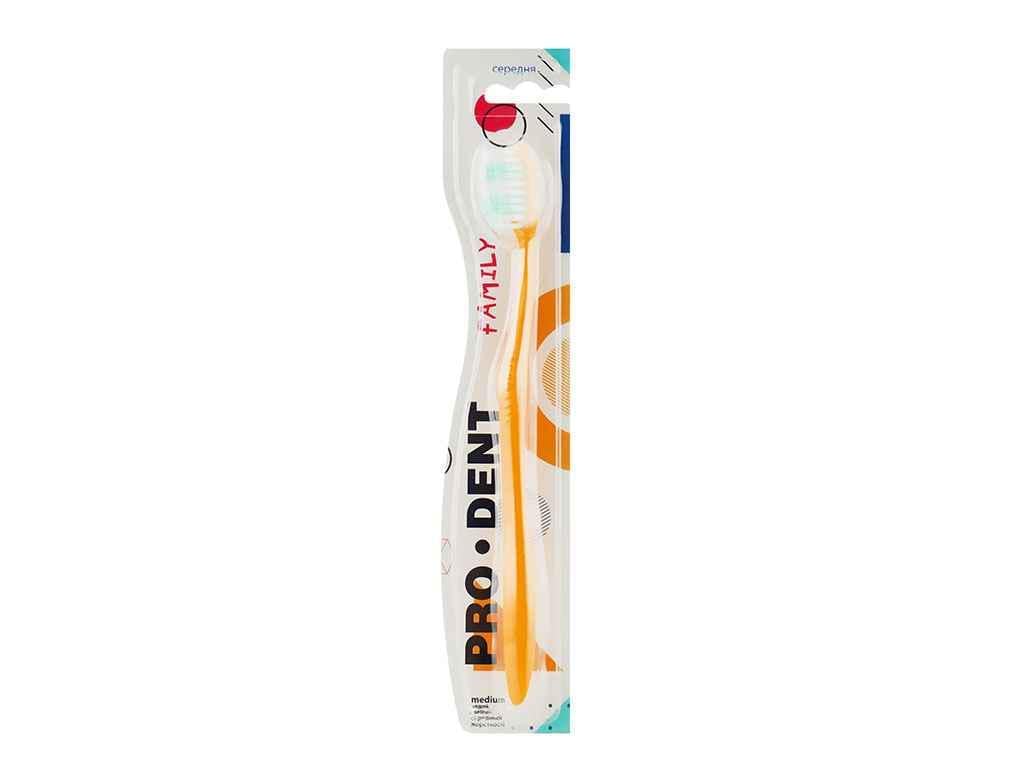 Зубная щетка PRO DENT Family средней жесткости (1072619)