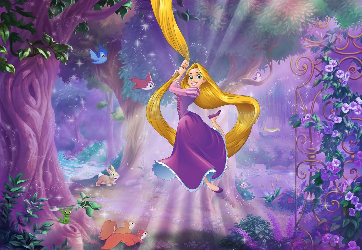 Обои Панно Komar Disney Rapunzel бумажные моющие 368х254 см (8-451)