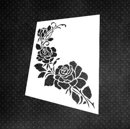 Трафарет многоразовый DFA Природа 87 для штукатурки и краски (P00087)