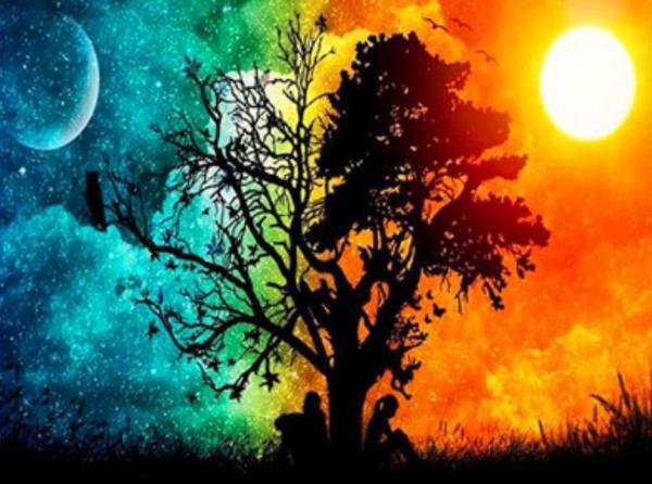 Картина по номерам Josef Otten Абстракция Сумерки 40х50 см в термопакете (3252RA_O-mt)