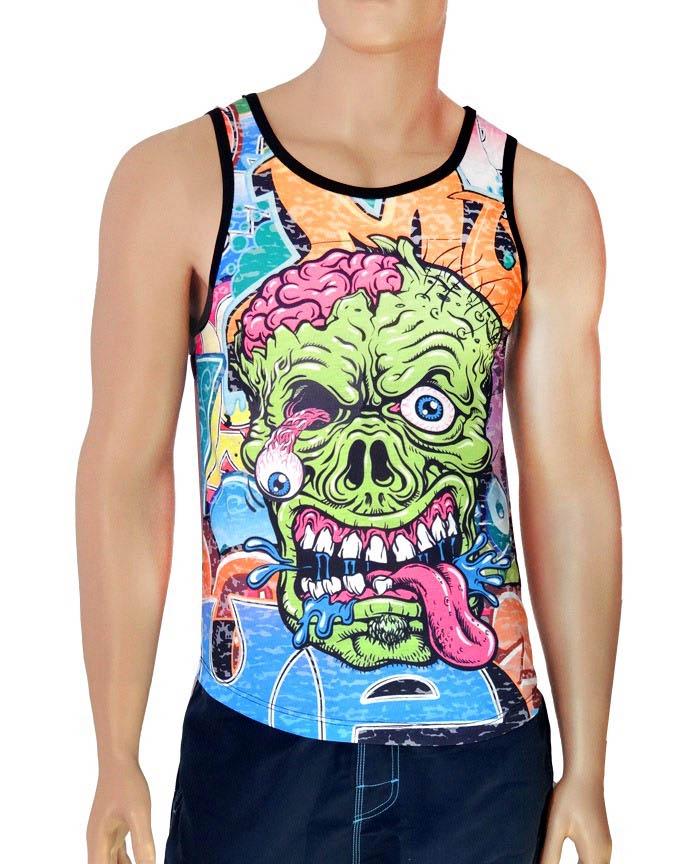 Майка мужская Leonidas XL Разноцветный (2492)