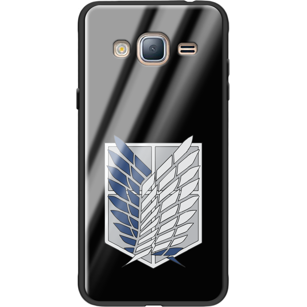 Чехол BoxFace Samsung J320 Galaxy J3 Атака Титанов Крылья Свободы Черный силикон со стеклом (24962-bk88-37742) Чехол BoxFace Samsung J320 Galaxy J3 Атака Титанов Крылья Свободы Черный силикон со стеклом (24962-bk88-37742)
