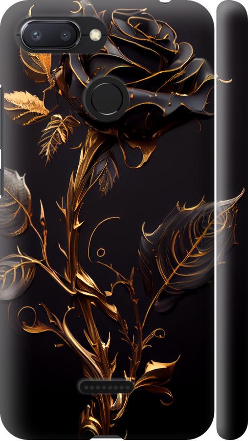 Чехол на Xiaomi Redmi 6 Роза 3 (5552m-1521-42517)