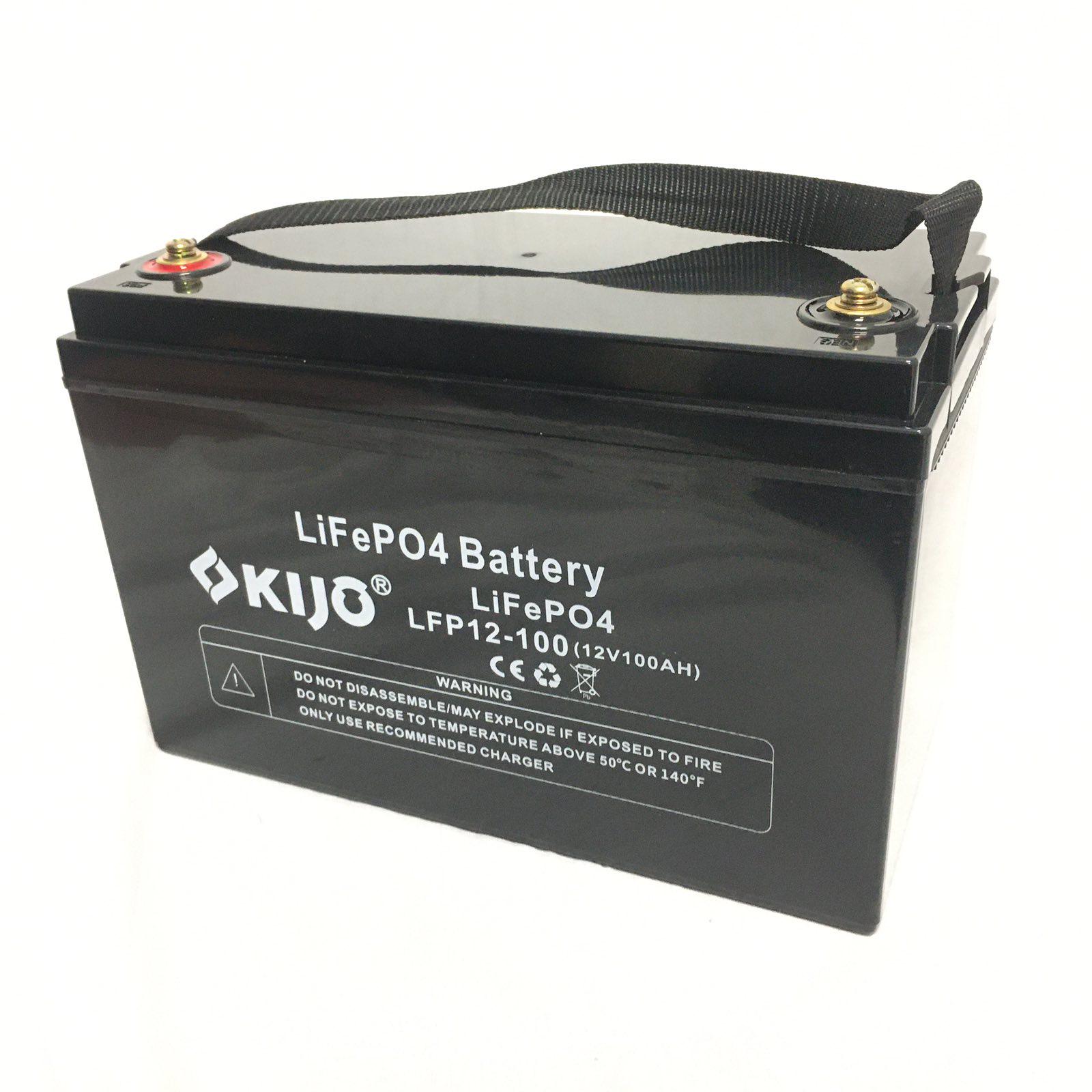 Аккумулятор литиевый Kijo Battery FePO4 12 V 100 Ah