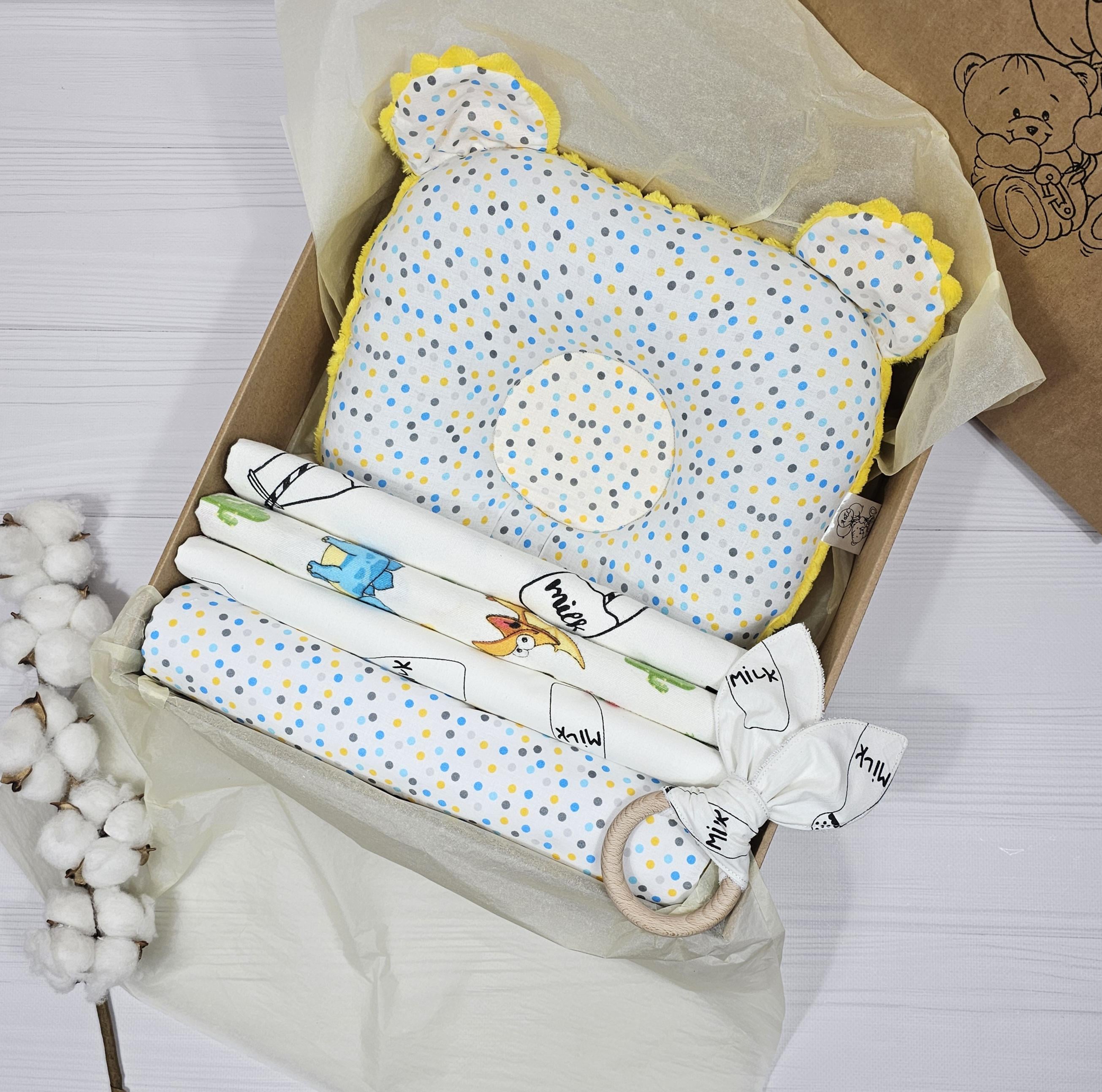 Набор пеленок a.l.babybox Лисички на шариках 6 шт.