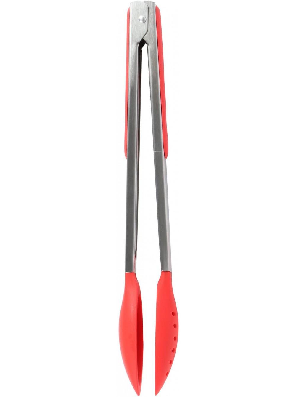 Ложки-щипці Dexas Spoon&Strain Tongs 18 см Червоний (G7T-1795)