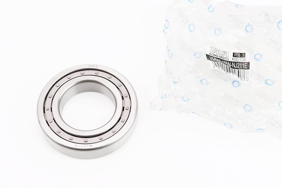 Підшипник роликовий NJ211 колінвала для двигунів R190N/195NM та їх аналогів 55x100x21 мм (604856)