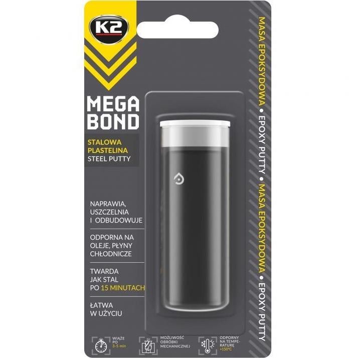 Холодная сварка для металла K2 Mega Bond 40 г