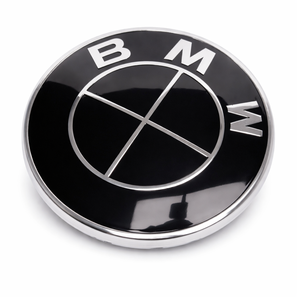 Логотип багажника BMW 51148132375 78 мм Черный (26551402)