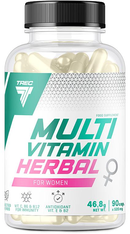 ᐉ Мультивитаминный комплекс для женщин Trec Nutrition 90 капсул ...