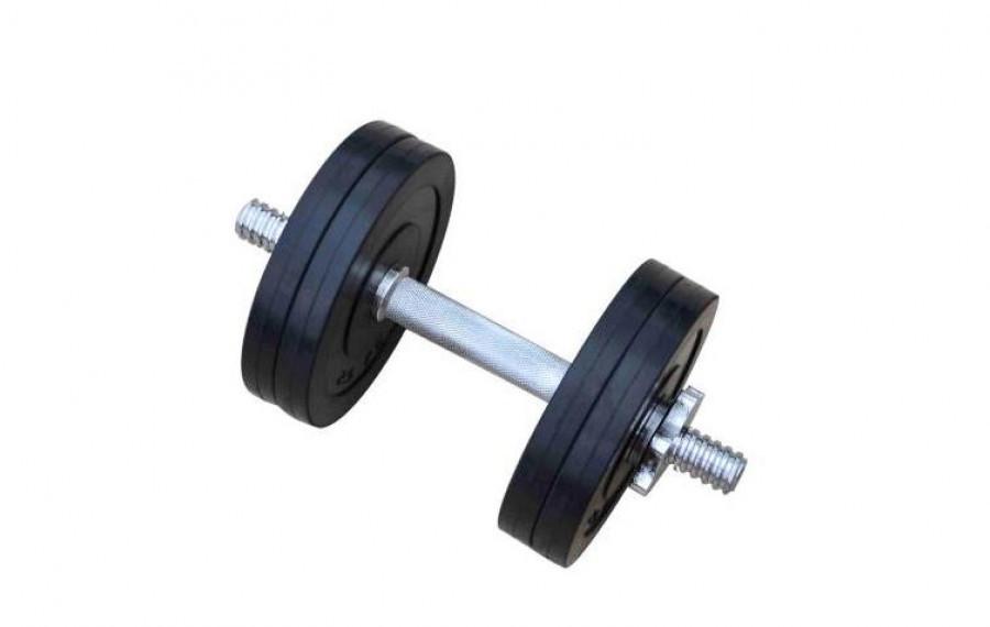 Гантель резиновая сборная RN-Sport 11 кг (2522949771_rn_2) - фото 6