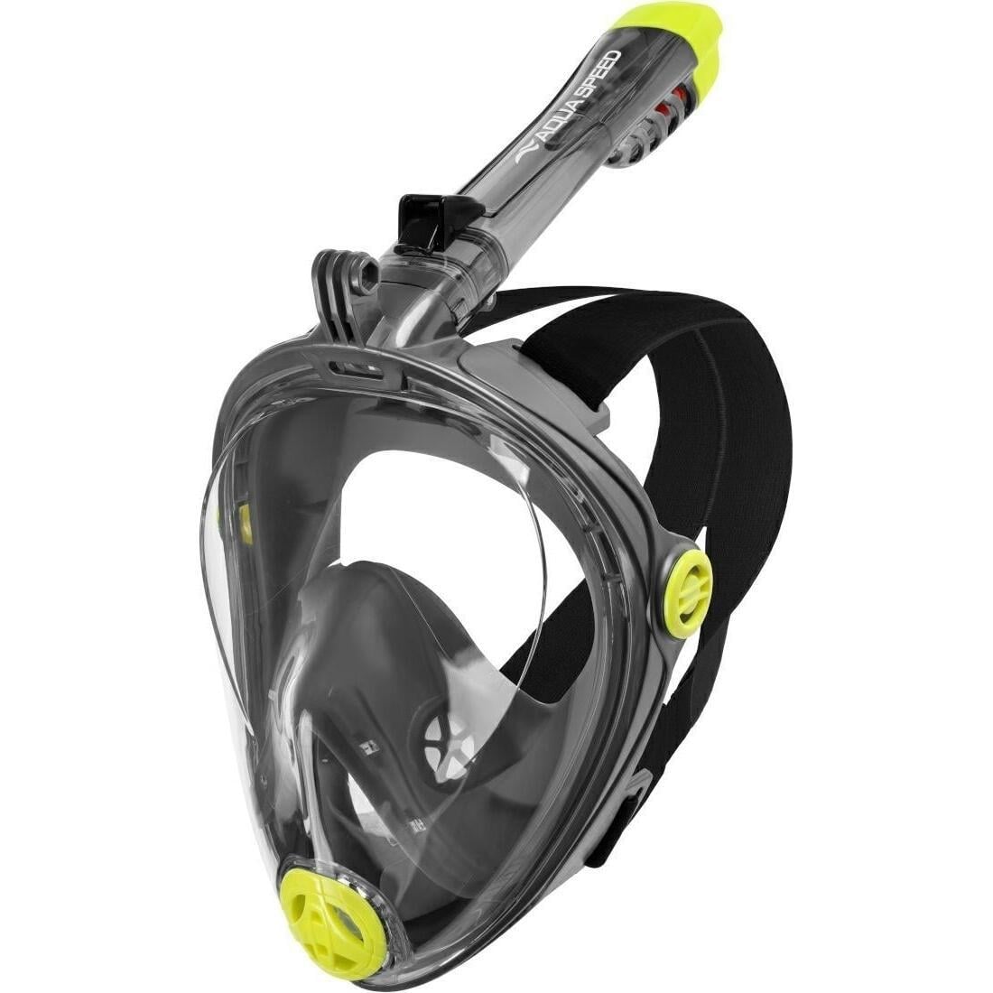 Маска для плавания полнолицевая Aqua Speed SPECTRA 2.0 L/XL Черно-желтый (247-30) Маска для плавания полнолицевая Aqua Speed SPECTRA 2.0 L/XL Черно-желтый (247-30)