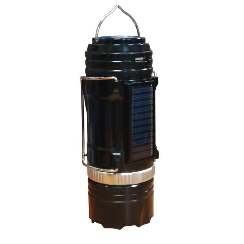 Ліхтар кемпінговий LED SB 9688 із Power Bank Чорний (32406840)