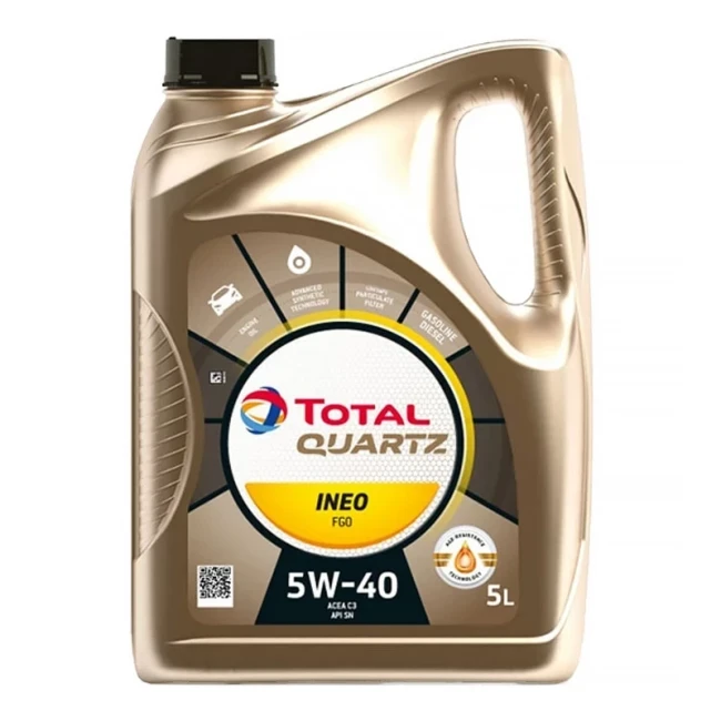 Моторная смазка TOTAL QUARTZ INEO FGO 5W-40 5 л (220193)
