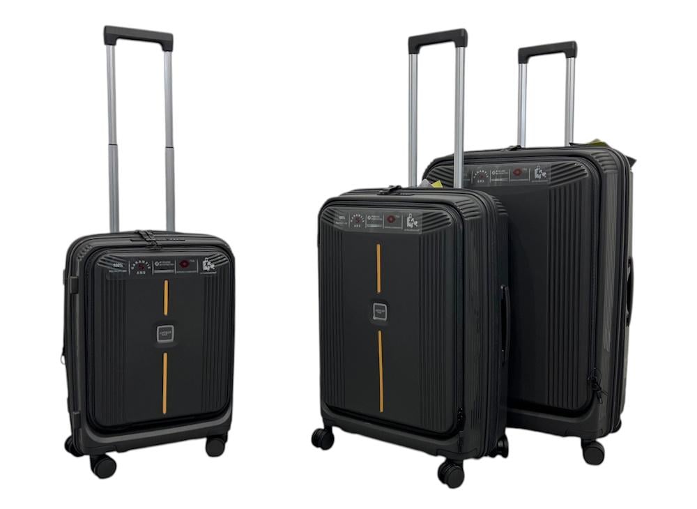 Комплект чемоданов Airtex 647 Серый (31706675)