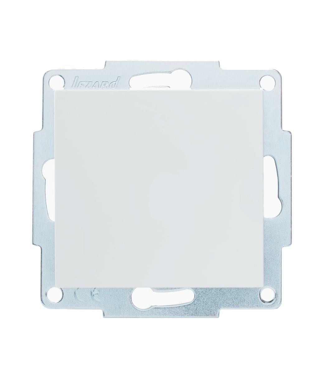 Выключатель одноклавишный Lezard Vesna Белый (27550587)