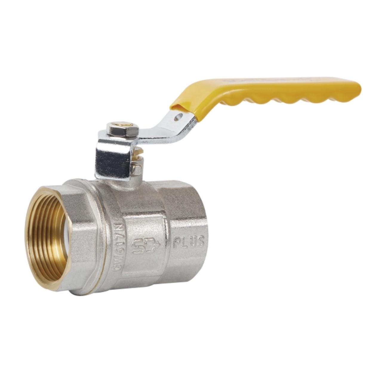 Кран шаровой SD Plus 1 1/4 ВР для газа рычаг (SD600NG32PN40)