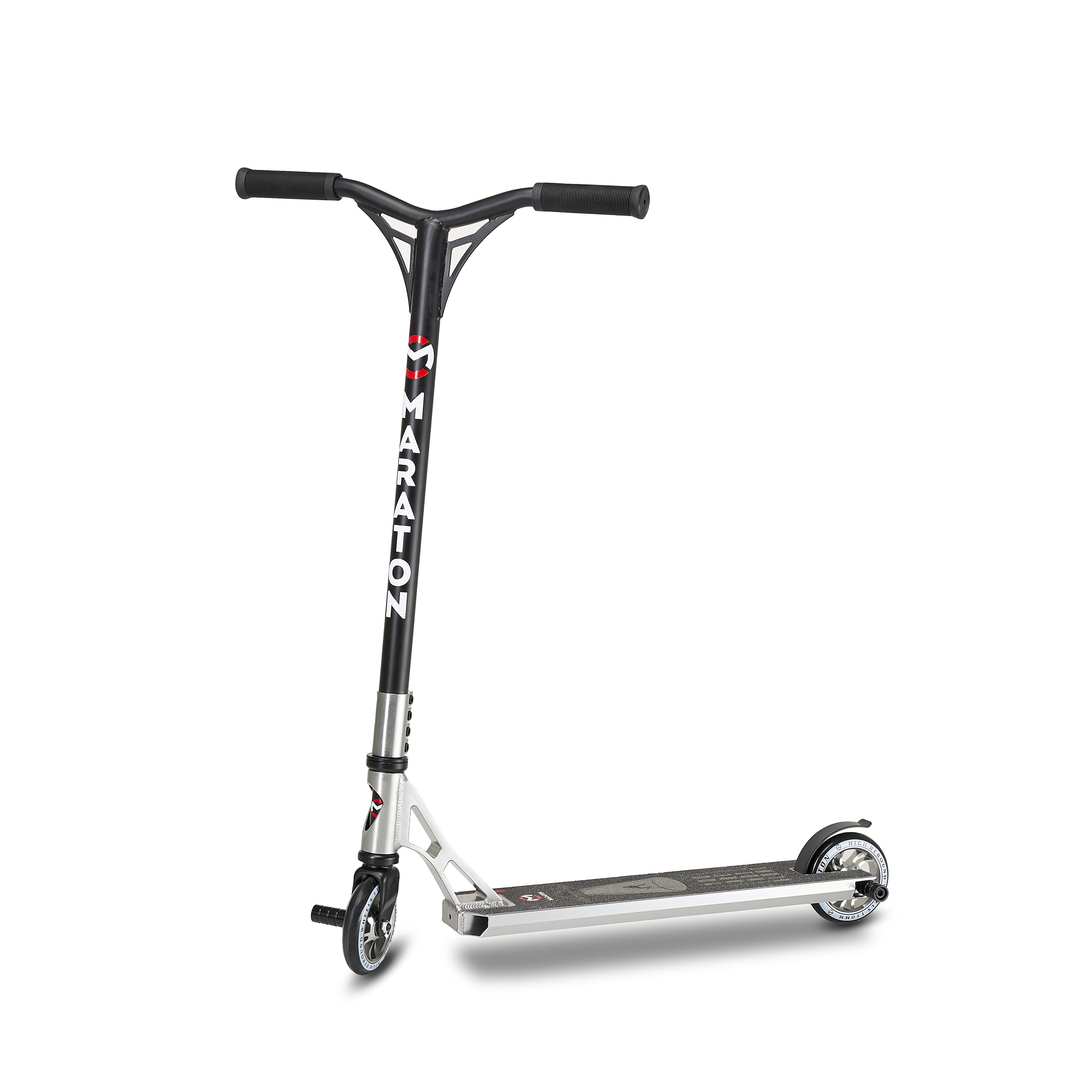 Самокат трюковый Maraton G-Star + пеги Серый Самокат трюковый Maraton G-Star + пеги Серый