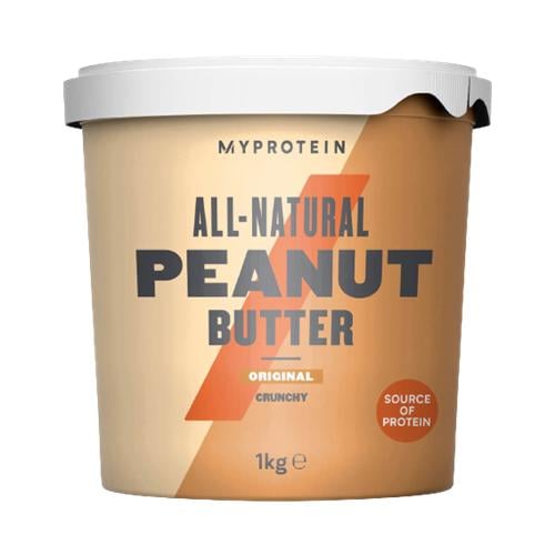 Заменитель питания MyProtein All-Natural Peanut Butter 1000 г 100 порций Crunchy
