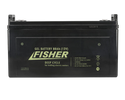 Гелевый аккумулятор Fisher 80Ah 12V 24 кг - фото 3 Гелевый аккумулятор Fisher 80Ah 12V 24 кг - фото 3
