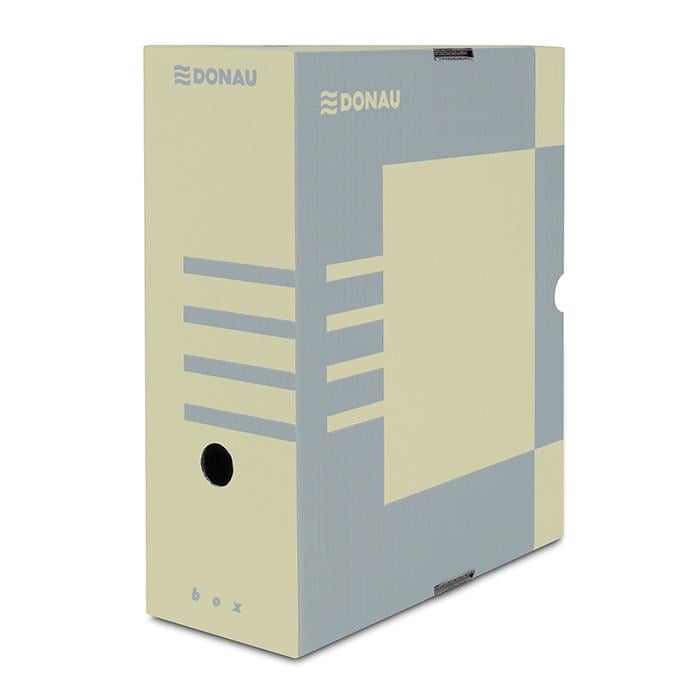 Бокс архивный Donau 120 мм до 1200 л. гофрокартон Коричневый (7662301PL-02)