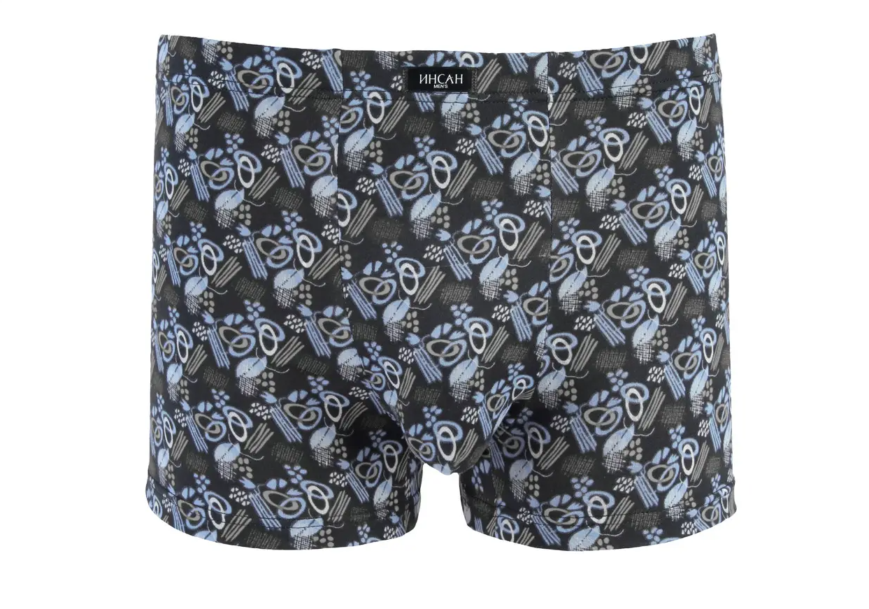 Мужские боксеры стрейчевые Бамбук Indena Insung XL р. 46 2 шт. Серый (INS-18636)
