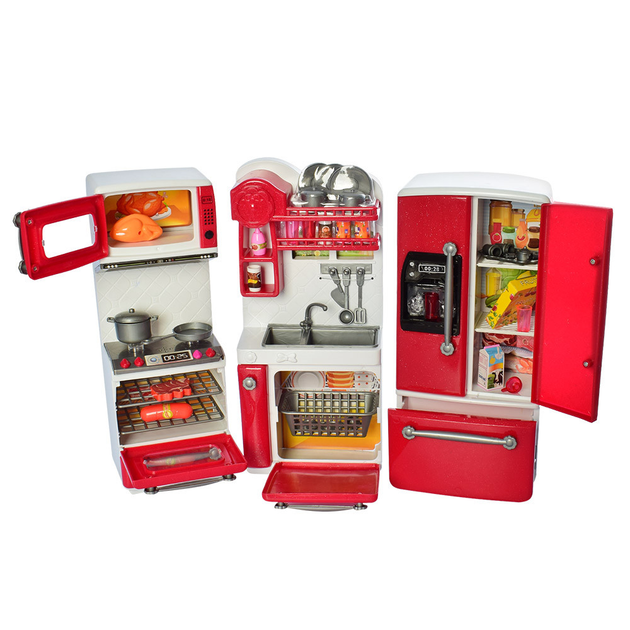 Кухня з лялькою зі звуковими та світловими ефектами (66082)