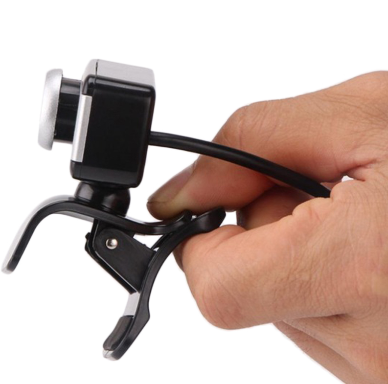 Веб-камера Digital 519 із мікрофоном 480p Black - фото 4