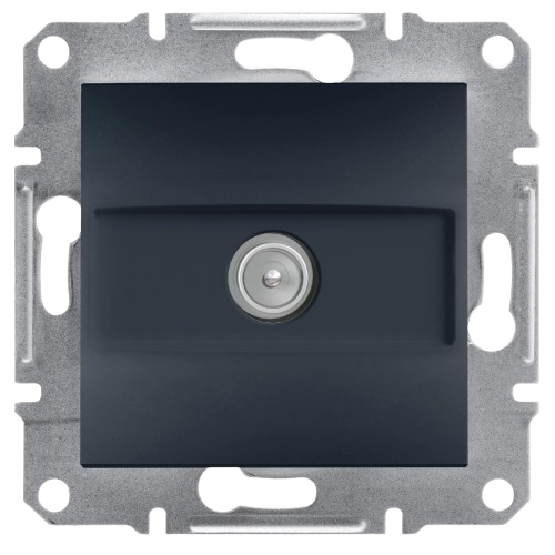 Розетка для телевизора Schneider Electric IEC врезного монтажа 9,52 мм (EPH3200171)