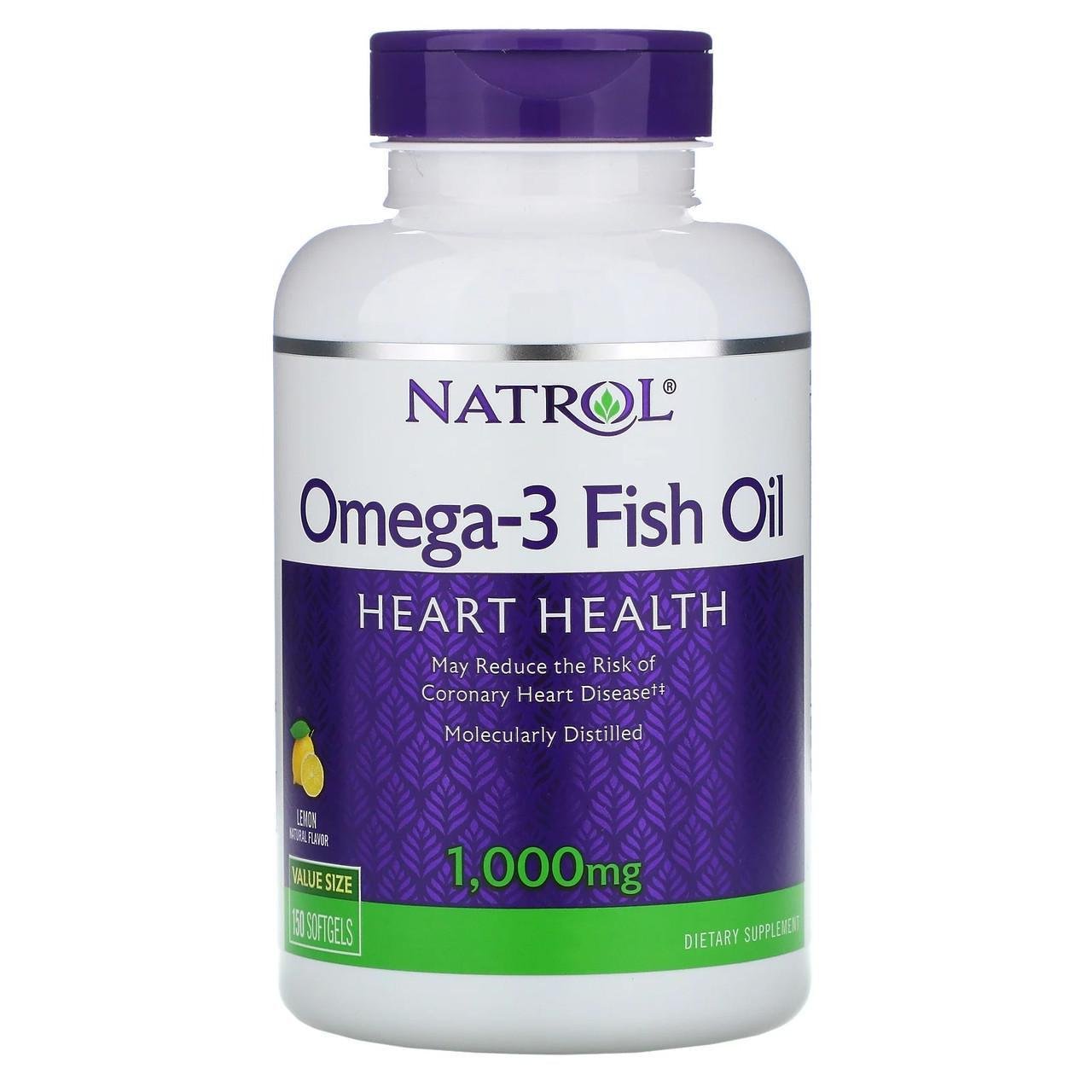 Омега-3 Natrol Omega 3 Fish Oil 150 капс.