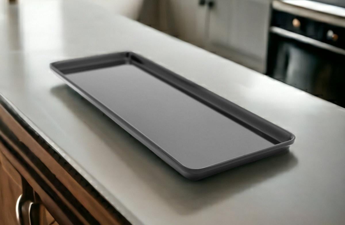 Таця для подачі One Chef прямокутна меламін 25,2х9,9х1,1 см Чорний - фото 2 Таця для подачі One Chef прямокутна меламін 25,2х9,9х1,1 см Чорний - фото 2