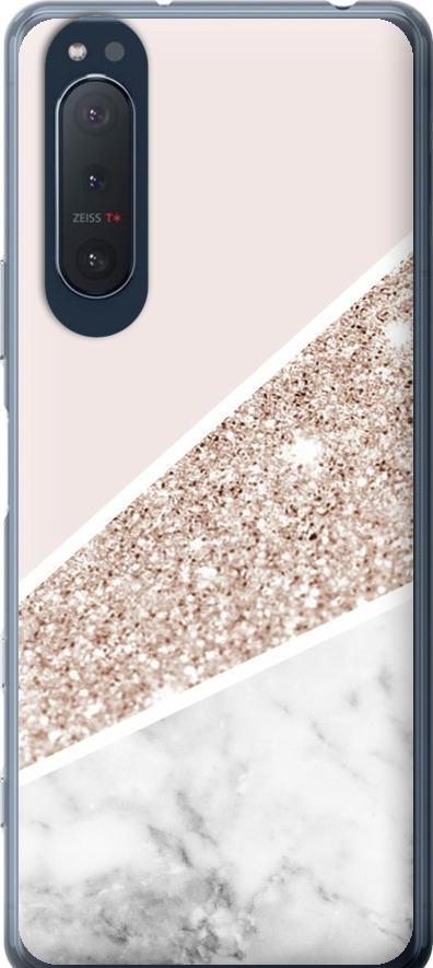 Чехол на Sony Xperia 5 II Пастельный мрамор (4342t-2258-42517) Чехол на Sony Xperia 5 II Пастельный мрамор (4342t-2258-42517)