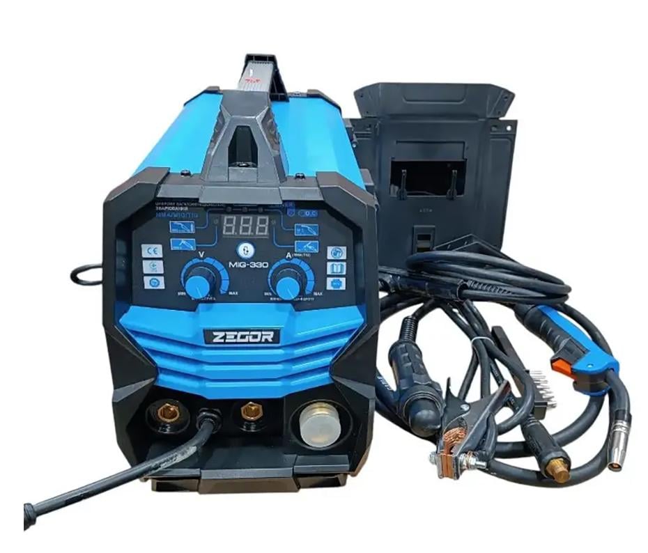 Инверторный сварочный аппарат Zegor MIG-330/IGBT/5,6 Квт 3в1 MIG TIG MMA - фото 2 Инверторный сварочный аппарат Zegor MIG-330/IGBT/5,6 Квт 3в1 MIG TIG MMA - фото 2