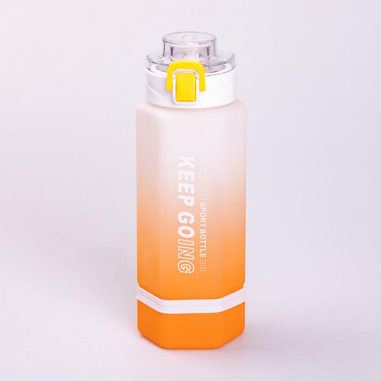 Бутылка для воды Keep Going с ремешком 650 мл Белый (HP-14-47W) Бутылка для воды Keep Going с ремешком 650 мл Белый (HP-14-47W)