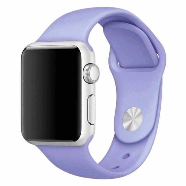 Ремешок силиконовый Sport Band для Apple Watch 42/44/45/49 мм Elegant Purple (212-00604)