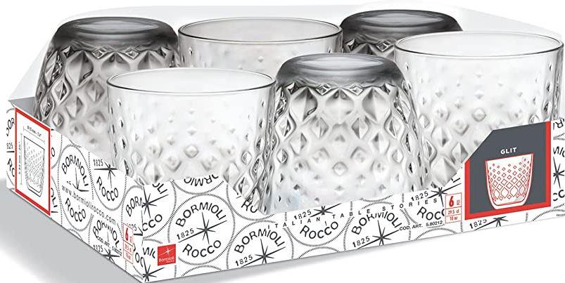 Набір склянок низьких Bormioli Rocco Glit 295мл 6 шт.