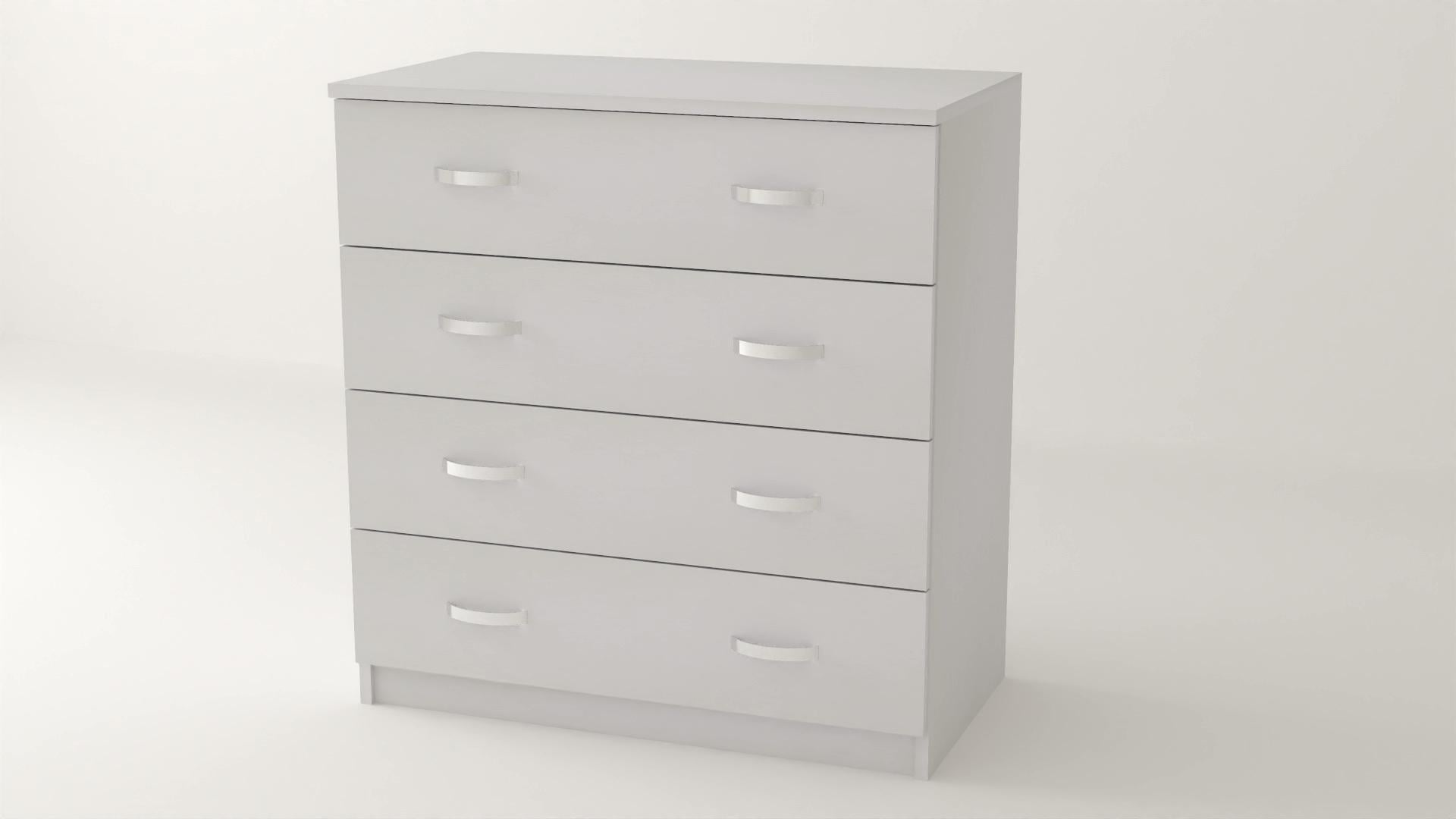 Комод Алекса ВК-18 100х50х90 см Белый