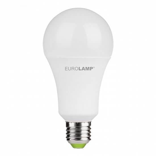 Світлодіодна лампа Eurolamp LED-A75-20272P груша 20 W 220 V 1600 lm 3000K Е27 67х143 мм (4260484998217)