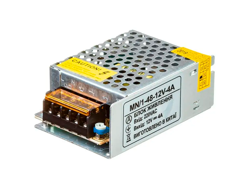 Блок живлення 12 В 48 Вт IP20 (3583)