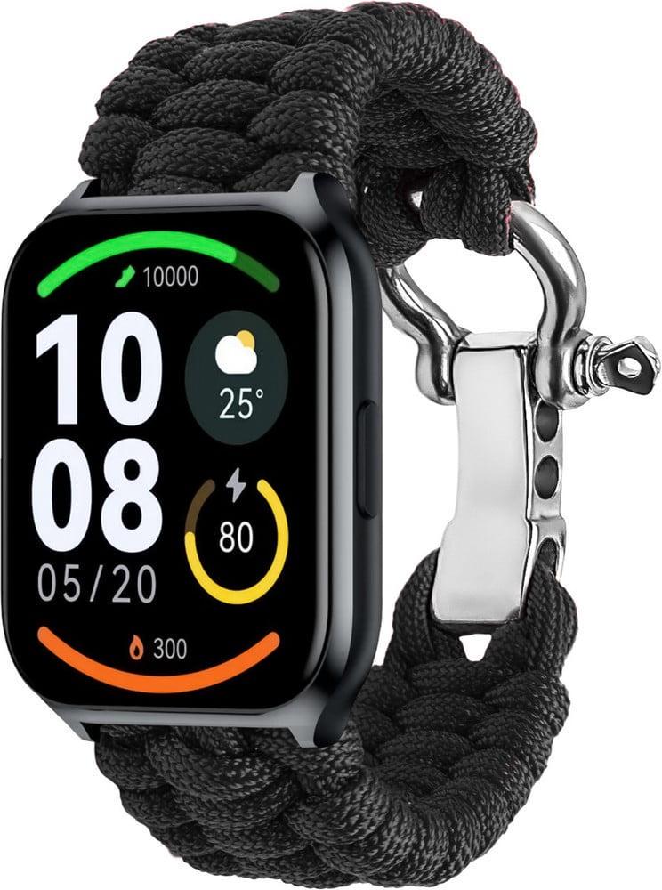 Ремешок из паракорда Ruper для смарт-часов Haylou Watch 2 Pro LS02 Pro Black (40831-2B)