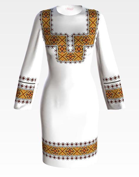 Заготовка женского платья ПЛ063 Прикарпатье Оберег для вышивки бисером и нитками из домотканого полотна Белый (ПЛ063дБ) Заготовка женского платья ПЛ063 Прикарпатье Оберег для вышивки бисером и нитками из домотканого полотна Белый (ПЛ063дБ)