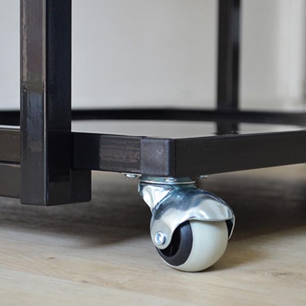 Візок косметологічний Профі Чорний - фото 4 Візок косметологічний Профі Чорний - фото 4