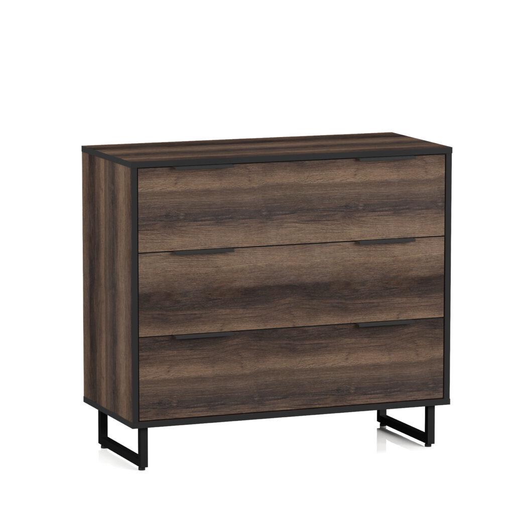 Комод Moreli F-0008 90х40х81 см Дуб кверкус (25685786) Комод Moreli F-0008 90х40х81 см Дуб кверкус (25685786)