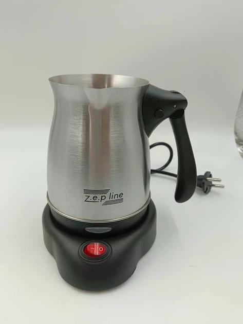 Чайник-турка електричний Zepline ZP-207 з нержавіючої сталі 2800 Вт
