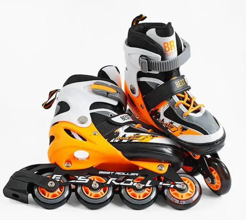 Ролики Best Roller р. 30-33 Оранжевый (61720-S) - фото 4 Ролики Best Roller р. 30-33 Оранжевый (61720-S) - фото 4
