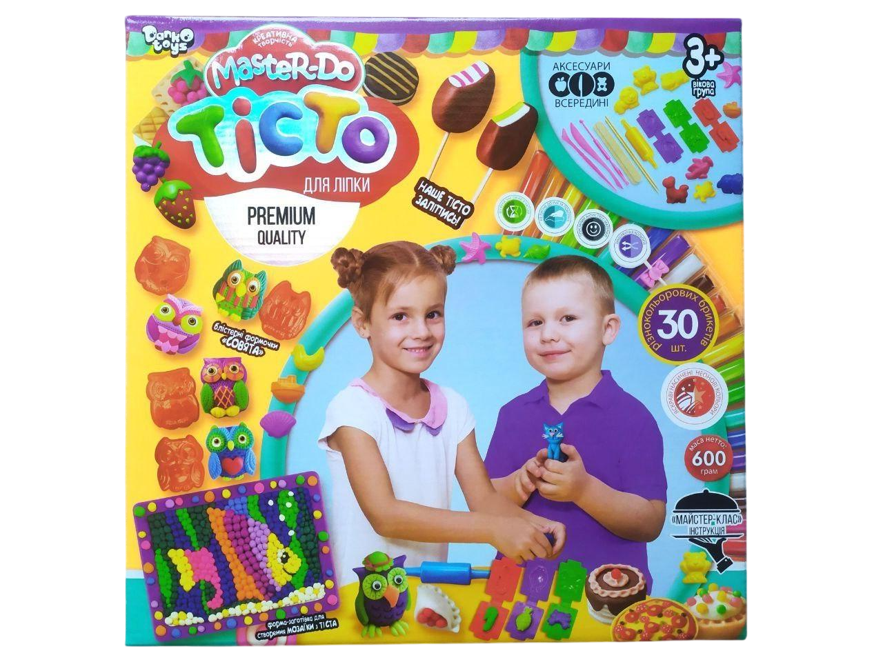 Тісто для ліплення Danko Toys MASTER DO 30 кольорів (TDM-03-06)