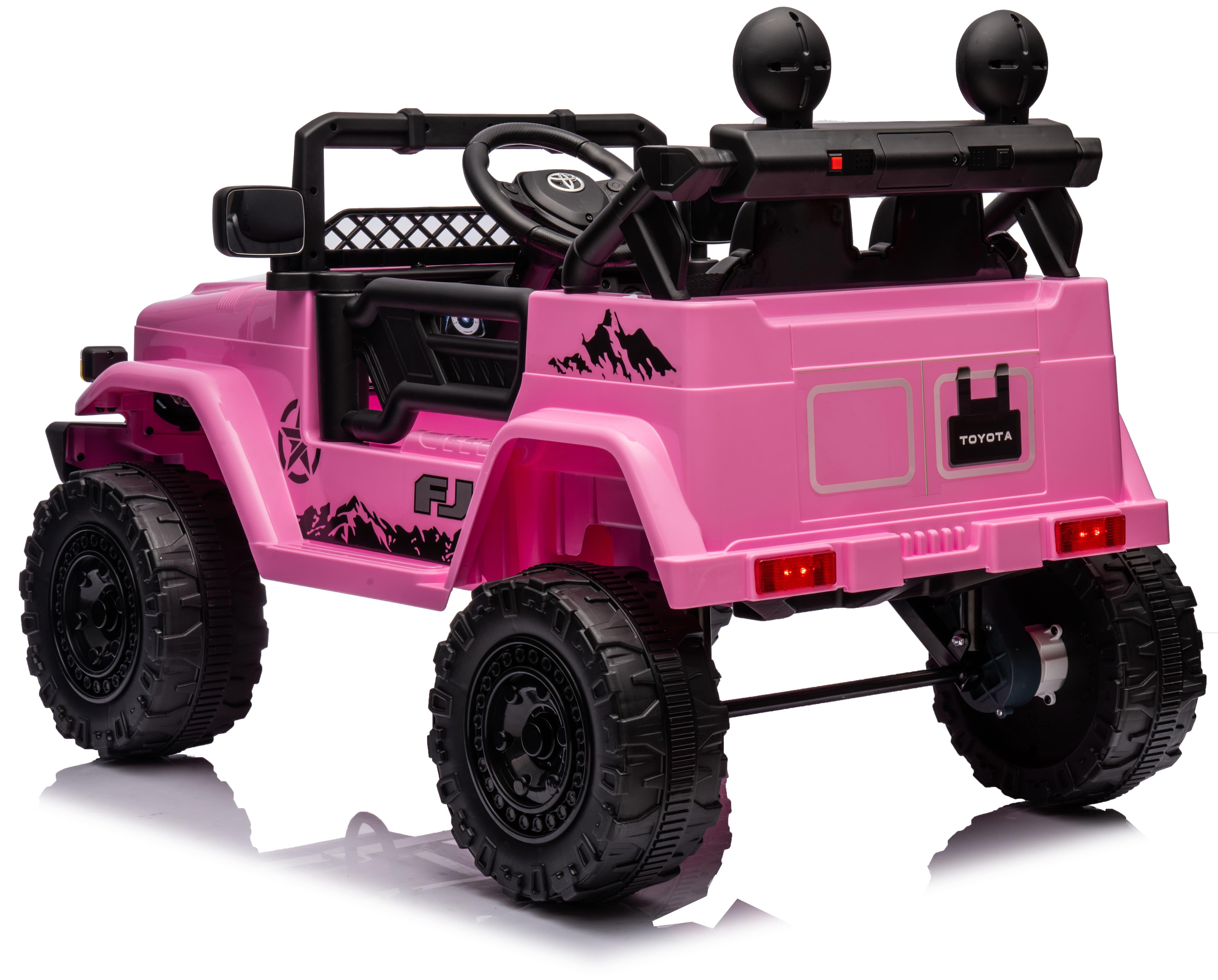 Електромобіль дитячий Toyota FJ Cruiser Рожевий (9901) - фото 4 Електромобіль дитячий Toyota FJ Cruiser Рожевий (9901) - фото 4